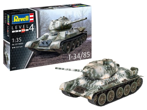  Revell 03319 T-34/85 carro armato scala 1/35